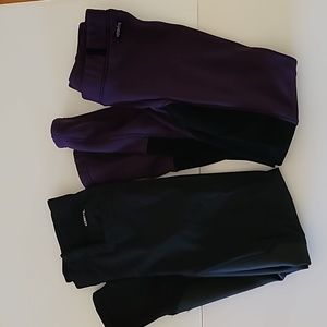 2 pair Kerrits full seat riding breeches size L